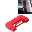 Adjustable Car Seat Belt Buckle Plug Protective Cover Case - Red - 1