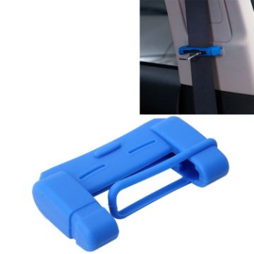 Adjustable Car Seat Belt Buckle Plug Protective Cover Case (Blue) - 1