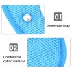 Picture of Car Child Seat Belt Adjusting and Fixing Device Buttons Seat Belt Anti-strangulation Shoulder Cover, Style:Mesh Fabric Rabbit