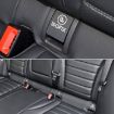 Mercedes-Benz W205 Car Rear Child ISOFIX Seat Safety Cover (Brown) - 6