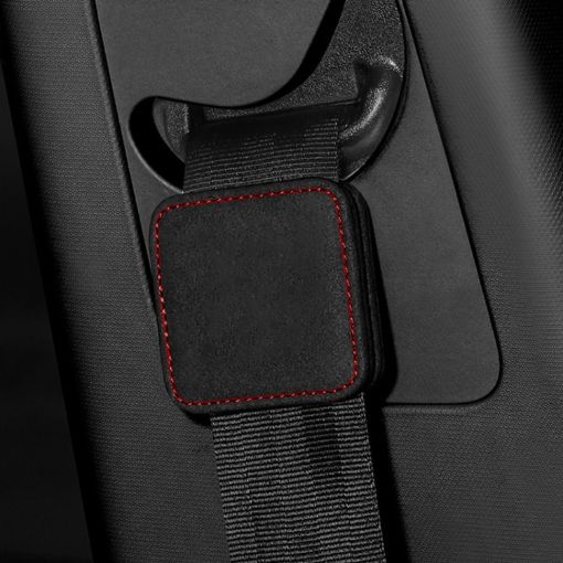 Car Seat Belt Limiter Elastic Adjuster - Black - 1