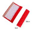Car Plush Seat Belt Shoulder Pad Cover - Red (1 Pair) - 3