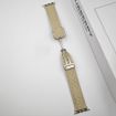 Apple Watch Ultra 2 49mm Leather Watch Band - Starlight Color - 4