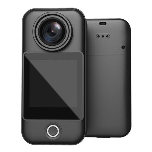4K/30FPS Waterproof Outdoor Riding Thumb Camera - Standard Black - 1