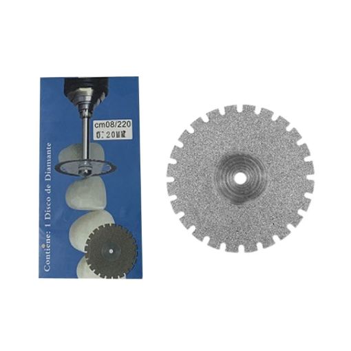 Dental Lab Polishing Diamond Discs 0.2mm Rotary Cutting Tool - 1