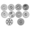 Dental Lab Polishing Diamond Discs 0.2mm Rotary Cutting Tool - 2