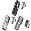 100W USB-C Female to 20 Pin Magnetic USB-C Male Adapter - 2