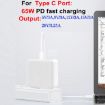 GaN 130W 4-Port USB-C PD65W/PD30W Charger with Type-C to MagSafe 2 Cable - 4