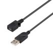 USB Male to Micro USB Female Converter Cable - 22cm Length - 4