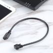 Mini USB Female to Micro USB Male Data Charging Cable - Fast Charging Adapter - 5