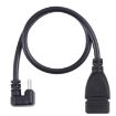 U-shaped Micro USB Male to USB 2.0 Female OTG Data Cable - 4