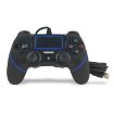 PS4 Wired Game Controller - Black Blue - 1