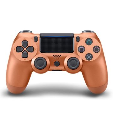 Picture of For PS4 Wireless Bluetooth Game Controller Gamepad with Light, EU Version (Bronze)