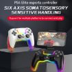 PS4 Dazzle Color Light Wireless Bluetooth Grip - Pink - 2