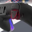 PS4 Dazzle Color Light Wireless Bluetooth Grip - Black - 4