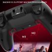 PS4 Dazzle Color Light Wireless Bluetooth Grip - Black - 6