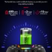 PS4 Dazzle Color Light Wireless Bluetooth Grip - Black - 7
