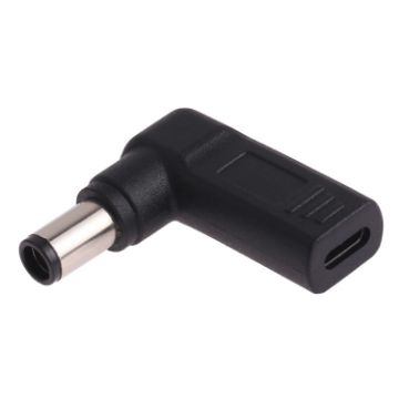 USB-C Female to 7.4 x 5.0mm Male Plug Adapter for Dell Laptops - 1