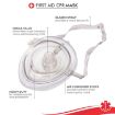 Picture of CPR Resuscitator Rescue Emergency First Aid Breathing Mask Mouth Breath One-way Valve Tools