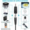 DC 5V to DC 9V 12V USB Voltage Step Up Converter Cable with LED Display - 9