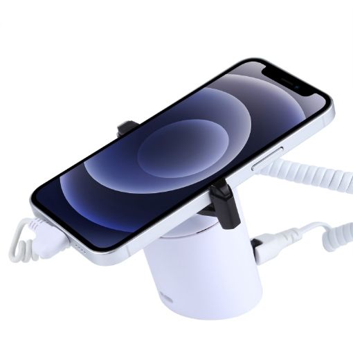 Cylindrical Display Stand Security System with Remote Control for iPhone/iPod - 1