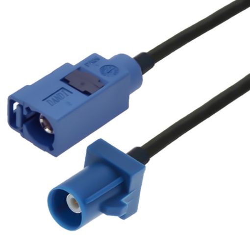 20cm Fakra C Male to Fakra C Female Extension Cable - 1