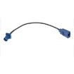 20cm Fakra C Male to Fakra C Female Extension Cable - 2