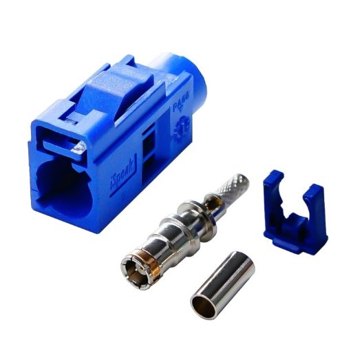 RG174 Cable Fakra Radio Crimp Female Jack/Plug Connector - Fakra C - 1
