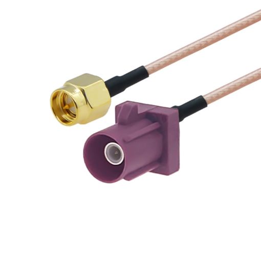 20cm Antenna Extension RG316 Coaxial Cable SMA Male to Fakra D Male - 1