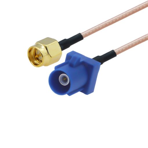 20cm Antenna Extension RG316 Coaxial Cable SMA Male to Fakra C Male - 1