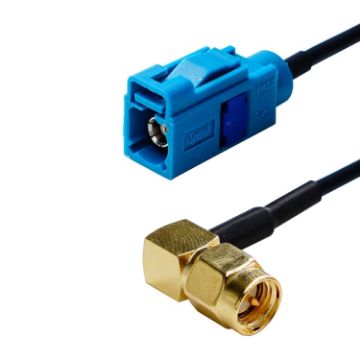 20cm SMA Female to Fakra Z Female RG174 Cable Adapter - 1