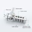 4 Digit Computer Lock Notebook Anti-theft Password Lock - 3.5mm x 1.2m - 5