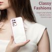 Silver Transparent Plating Case for Realme 8 5G - Fine Hole Design - 3