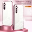 Realme X50 Pro Transparent Plating Phone Case Silver - 2