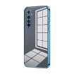 Realme X50 Pro Transparent Blue Phone Case - 1