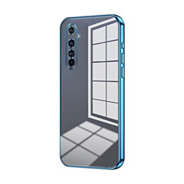 Realme X50 Pro Transparent Blue Phone Case - 1