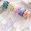 Orange Symphony Fishtail Yarn Flower Cake Baking Ribbon Lace - 2