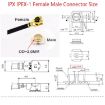 IPX to SMAK RG178 Pigtail WIFI Antenna Extension Cable Jumper (20cm) - 3