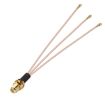 IPX to SMAK RG178 Pigtail WIFI Antenna Extension Cable Jumper - 1