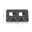 Tesla Model Y 2021-2023 Snap-on Trunk Button Storage Hook - 2