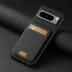 Google Pixel 8a Suteni H02 Litchi Leather Card Wallet Stand Back Phone Case - 2