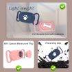 Samsung Galaxy SmartTag 2 Pet Life Waterproof Silicone Protective Case - Black Bone - 5