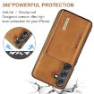 Samsung Galaxy S24 5G DG.MING M2 Series 3-Fold Multi Card Bag + Magnetic Phone Case - 4