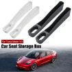 Picture of For Tesla Model 3/Y 2pcs/Set Car Seat Gap Storage Box (Black)