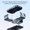 Baseus Metal Age 3 Car Air Outlet Holder - Dark Grey - 5
