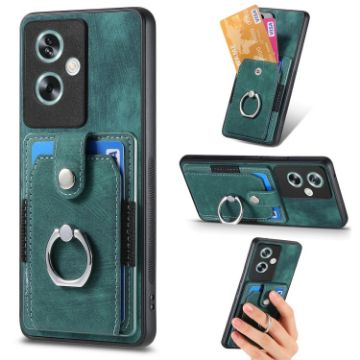 OPPO A79 5G Green Wallet Phone Case - 1