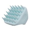 Picture of Square Soft Silicone Hair Shampoo Massage Brush Clean Scalp Massage Comb (Blue)