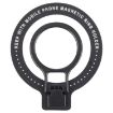 CPS-050 Adhesive MagSafe Magnetic Ring Phone Holder - Black - 1