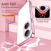 Transparent Purple Plating Phone Case for vivo Y100/Y100A - 6