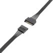 60cm SATA 15Pin Male/Female Extension Cable for HDD Power Connection - 3